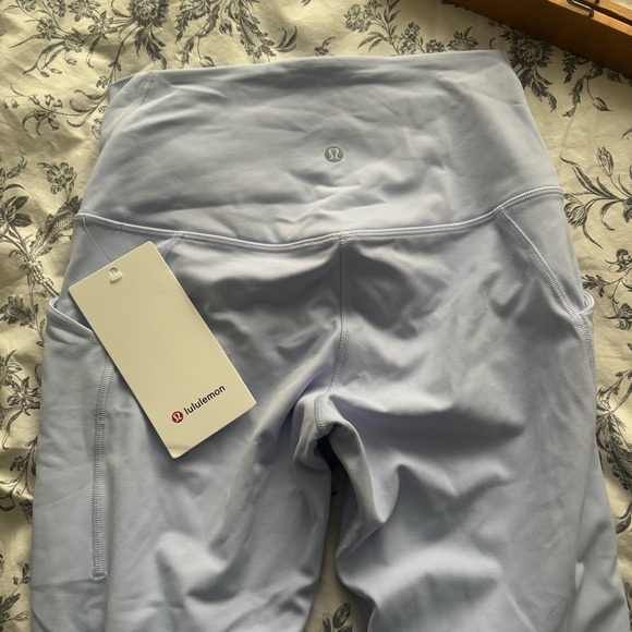 Lululemon Athletica Soft Blue Align HR Crop 23” Size 6 - Picture 6 of 11